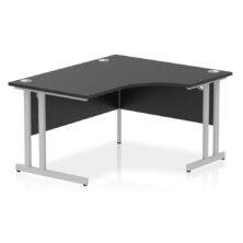 Black Inspire Corner Desk with Cantilever Legs Office Desks Workplace Stuff UK Black Inspire Corner Desk with Cantilever Legs Office Desks Workplace Stuff UK