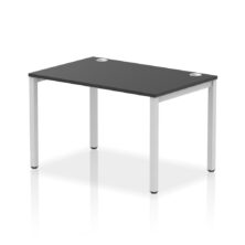 Black Inspire Single Starter Bench Desk Office Desks Workplace Stuff UK Black Inspire Single Starter Bench Desk Office Desks Workplace Stuff UK