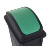 Lid Closeup - Green Push Flap Lid 1