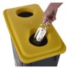 Lid Closeup - Yellow Bottle Hole Lid 2