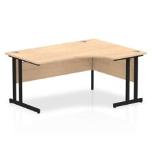Inspire Corner Desk with Cantilever Legs Office Desks Workplace Stuff UK