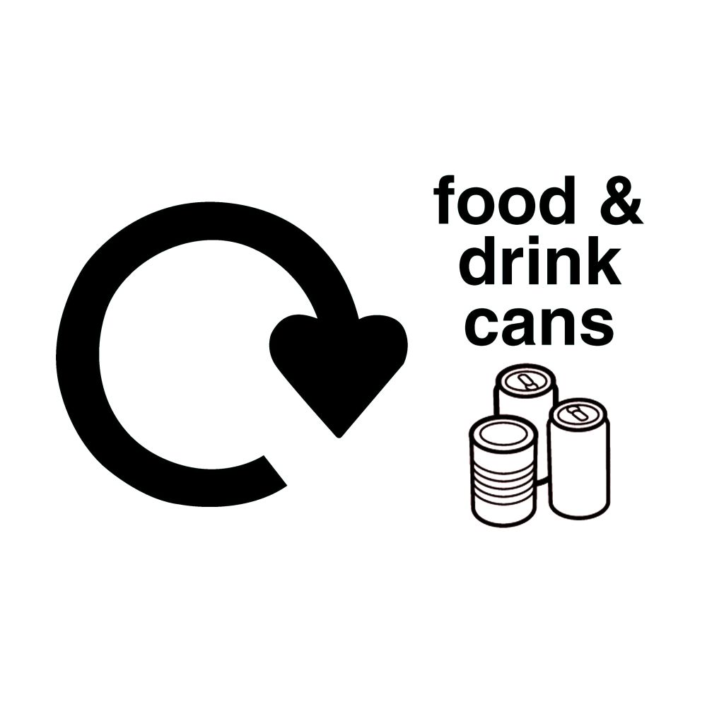Sticker - Food & Drink Cans