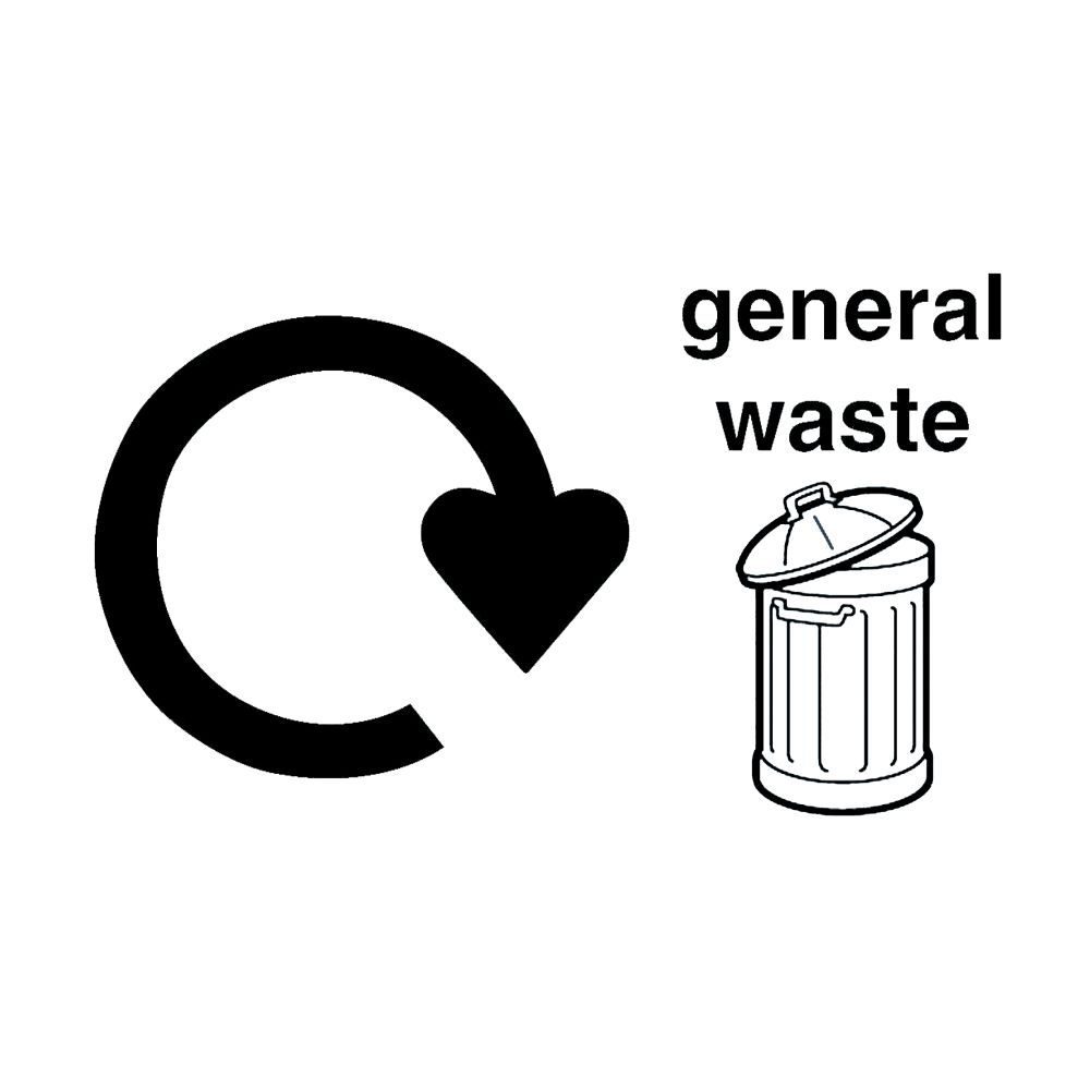 Sticker - General Waste
