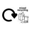 Sticker - Mixed Recycling