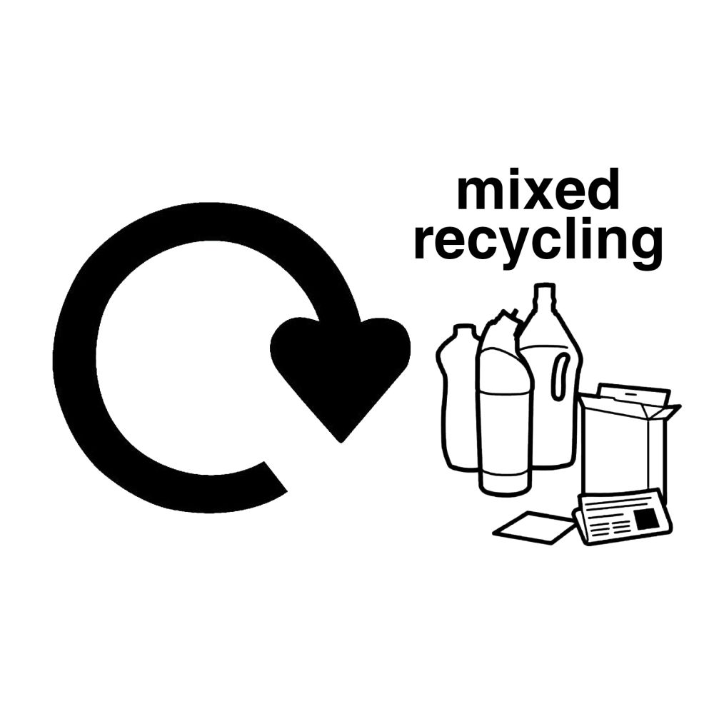 Sticker - Mixed Recycling