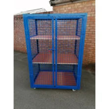 Two Door Adjustable Shelf Parcel Mesh Cage Safety & Security Workplace Stuff UK Two Door Adjustable Shelf Parcel Mesh Cage Safety & Security Workplace Stuff UK