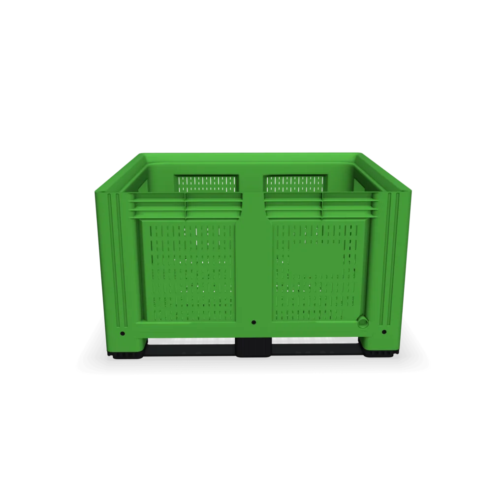 Rigid-Green-Plastic-Pallet-Box-vented-side-b-1024x1024