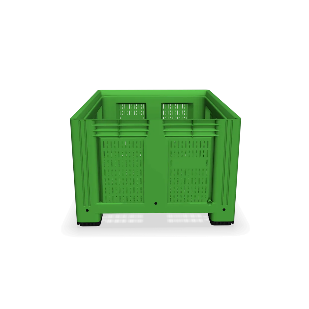 Rigid-Green-Plastic-Pallet-Box-vented-side-c-1024x1024