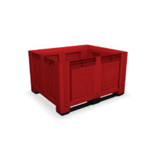 Rigid Plastic Box Pallet with Vented Sides – Red Plastic Pallets & Box Pallets Workplace Stuff UK Rigid Plastic Box Pallet with Vented Sides – Red Plastic Pallets & Box Pallets Workplace Stuff UK
