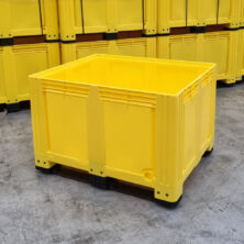 Solid Plastic Box Pallet – Yellow Plastic Pallets & Box Pallets Workplace Stuff UK Solid Plastic Box Pallet – Yellow Plastic Pallets & Box Pallets Workplace Stuff UK