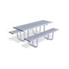 138 117 150 Haddon Picnic Table, Galvanised
