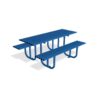 138 117 151 Haddon Picnic Table, Galvanised & Colour RAL 5017
