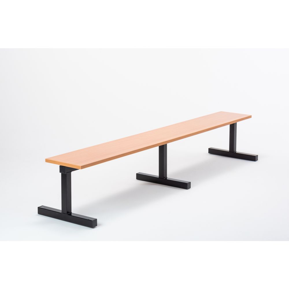 Blake Beam Seating with Wooden Seats Blake Beam Seating with Wooden Seats Workplace Stuff UK