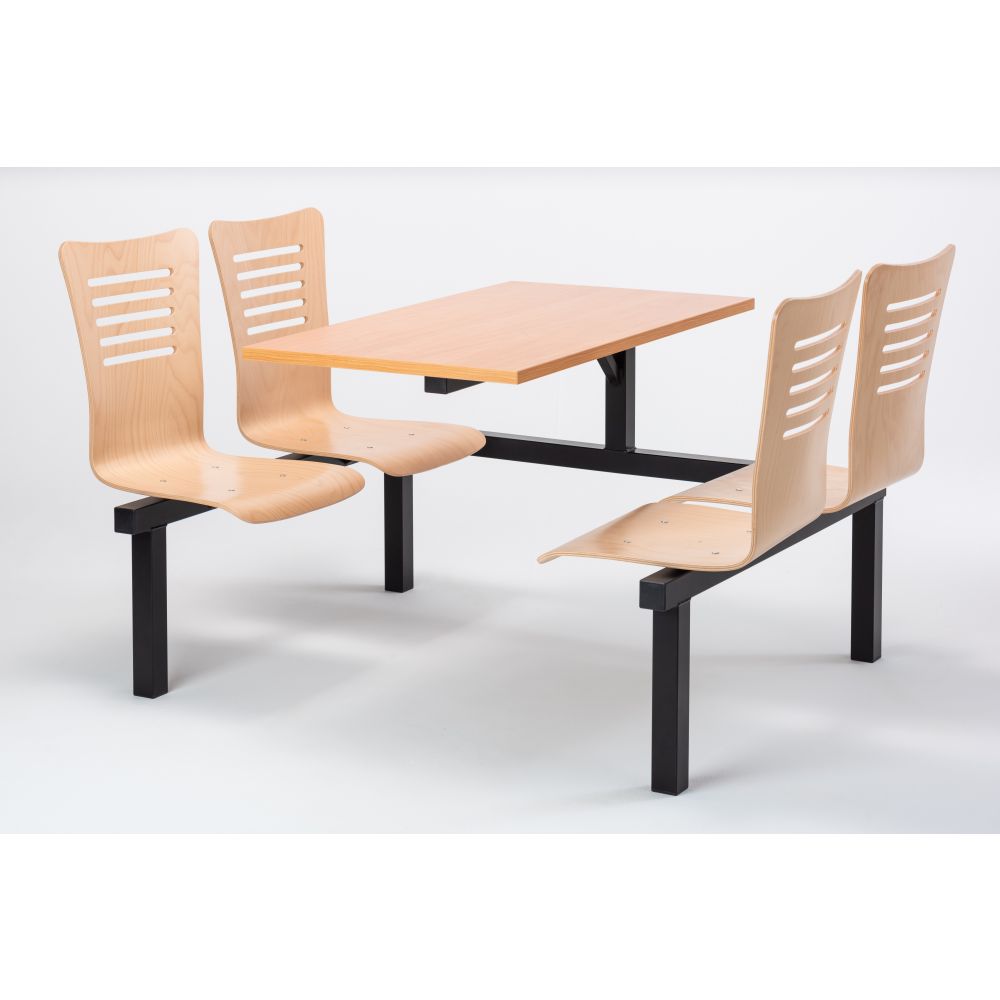 Slater Beech Veneer Fast Food Canteen Furniture Units - 2/4/6 Seaters Slater Beech Veneer Fast Food Canteen Furniture Units - 2/4/6 Seaters Workplace Stuff UK