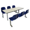 express-delivery-fast-food-canteen-seating-units-6-seat-double express-delivery-fast-food-canteen-seating-units-6-seat-double
