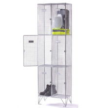 Express Delivery Wire Mesh Locker 3 Door Nest of 2 Wire Mesh Lockers Workplace Stuff UK Express Delivery Wire Mesh Locker 3 Door Nest of 2 Wire Mesh Lockers Workplace Stuff UK