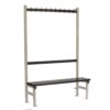 Single sided cloakroom unit