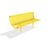 138 117 011 Rockingham Seat, Galvanised & Colour RAL 1021