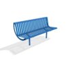 138 117 011 Rockingham Seat, Galvanised & Colour RAL 5017