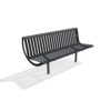 138 117 011 Rockingham Seat, Galvanised & Colour RAL 9005