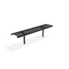 138 117 014RC Rockingham Bench 300, Galvanised & Colour RAL 9005