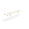 138 117 014RC Rockingham Bench 300, Galvanised & Colour RAL 9010