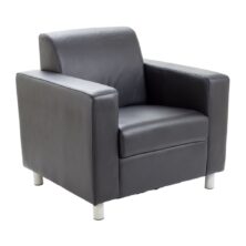 Iceberg Leather Faced Armchair Leather Reception Seating Workplace Stuff UK Iceberg Leather Faced Armchair Leather Reception Seating Workplace Stuff UK