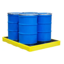 Bund / Sump Floor for 4 Drums Spill Kits and Containment Workplace Stuff UK Bund / Sump Floor for 4 Drums Spill Kits and Containment Workplace Stuff UK