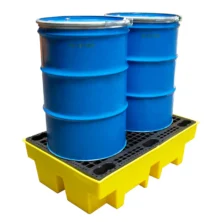 Double Drum Spill Pallet 240ltr Sump Capacity Spill Kits and Containment Workplace Stuff UK Double Drum Spill Pallet 240ltr Sump Capacity Spill Kits and Containment Workplace Stuff UK