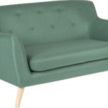 Skandi 2 Seater Sofa – Ocean Green Fabric Reception Seating Workplace Stuff UK Skandi 2 Seater Sofa – Ocean Green Fabric Reception Seating Workplace Stuff UK