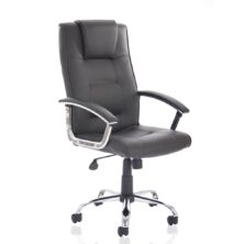 Thrift High Back Executive Black Leather Office Chair with Arms Office Furniture Workplace Stuff UK Thrift High Back Executive Black Leather Office Chair with Arms Office Furniture Workplace Stuff UK