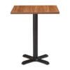 PHOENIX-CRUCIFORM-SQUARE-WALNUT-TUFF-TOP-ORIGINAL-MFC-1