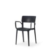 Vivo-Armchair-in-Dark-Grey-angle