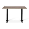 Tuff-Top-Original-Grey-Nebraska-Oak-top-on-Phoenix-Twin-dining-height-Base