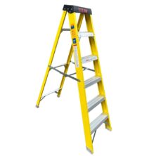 Titan Fibreglass Swingback Step Ladder EN131 Fibreglass Ladders Workplace Stuff UK Titan Fibreglass Swingback Step Ladder EN131 Fibreglass Ladders Workplace Stuff UK