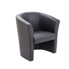 Tub Armchair Leather Reception Seating Workplace Stuff UK Tub Armchair Leather Reception Seating Workplace Stuff UK