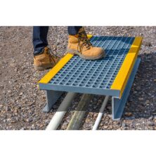 GRP Step Over Platform for Hazard Avoidance Anti Slip Flooring / Tape / Paint Workplace Stuff UK GRP Step Over Platform for Hazard Avoidance Anti Slip Flooring / Tape / Paint Workplace Stuff UK
