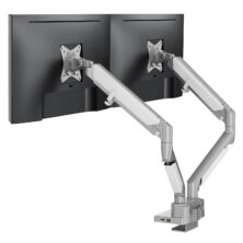 Novara Pro Dual Gas Spring Monitor Arm with USB HDMI RJ45 Dock Office Furniture Workplace Stuff UK Novara Pro Dual Gas Spring Monitor Arm with USB HDMI RJ45 Dock Office Furniture Workplace Stuff UK