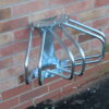 3 Section Adjustable Wall Mounted Cycle Rack 3 3 Section Adjustable Wall Mounted Cycle Rack