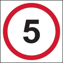 5mph Speed Limit Sign 5mph Speed Limit Sign Workplace Stuff UK