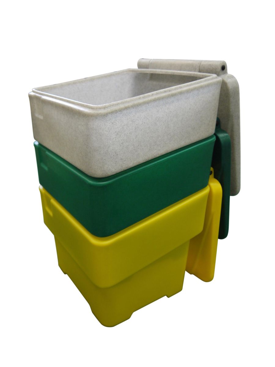 60 Litre Grit Bin with Salt and Scoop 3 60 Litre Grit Bin with Salt and Scoop