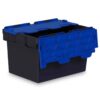 Attached-Lidded-Euro-Containers-Blue