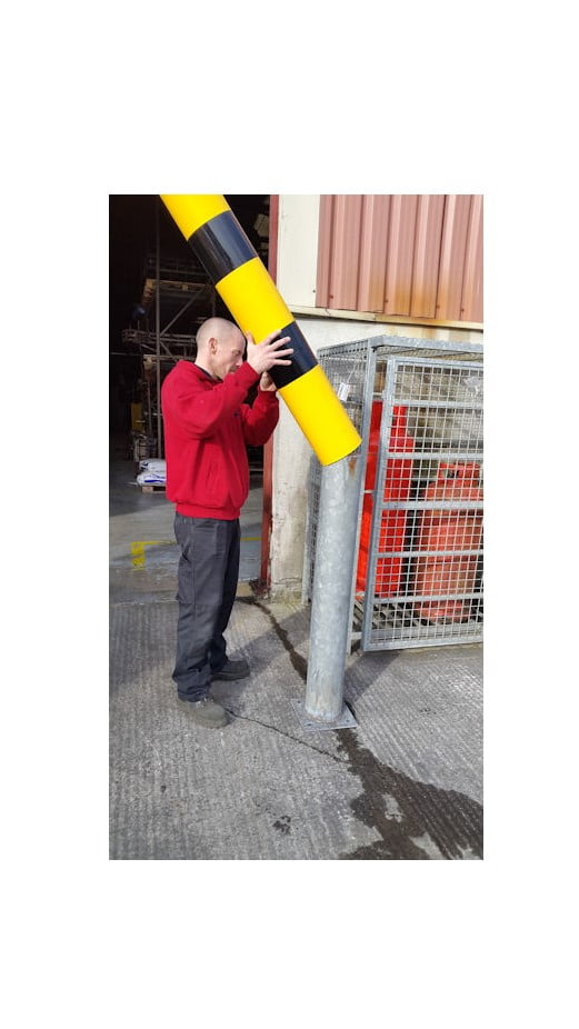 Bollard-Sleeve-Yellow-Black-1 Bollard-Sleeve-Yellow-Black-1