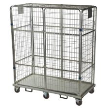 Heavy Duty Automotive Roll Container with Lid Trolleys Workplace Stuff UK Heavy Duty Automotive Roll Container with Lid Trolleys Workplace Stuff UK