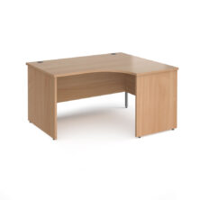 Maestro 25 Right Hand Ergo Desk with Panel Ends Office Desks Workplace Stuff UK