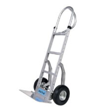 Aluminium P Handle Sack Truck with Puncture Proof Tyres Sack Trucks Workplace Stuff UK Aluminium P Handle Sack Truck with Puncture Proof Tyres Sack Trucks Workplace Stuff UK