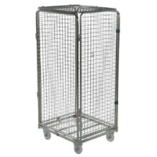 Security Demountable Roll Cage with Lid Trolleys Workplace Stuff UK Security Demountable Roll Cage with Lid Trolleys Workplace Stuff UK