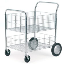 Chrome Wire Tray Trolley Trolleys Workplace Stuff UK Chrome Wire Tray Trolley Trolleys Workplace Stuff UK
