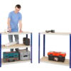 clicka-265-steel-shelving-5-chipboard-shelves-2 clicka 265 steel shelving 5 chipboard shelves 2