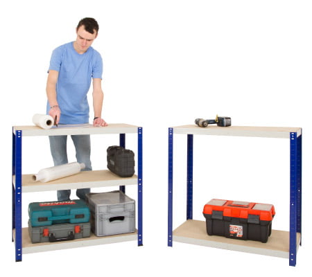 clicka-265-steel-shelving-5-chipboard-shelves-2 clicka 265 steel shelving 5 chipboard shelves 2